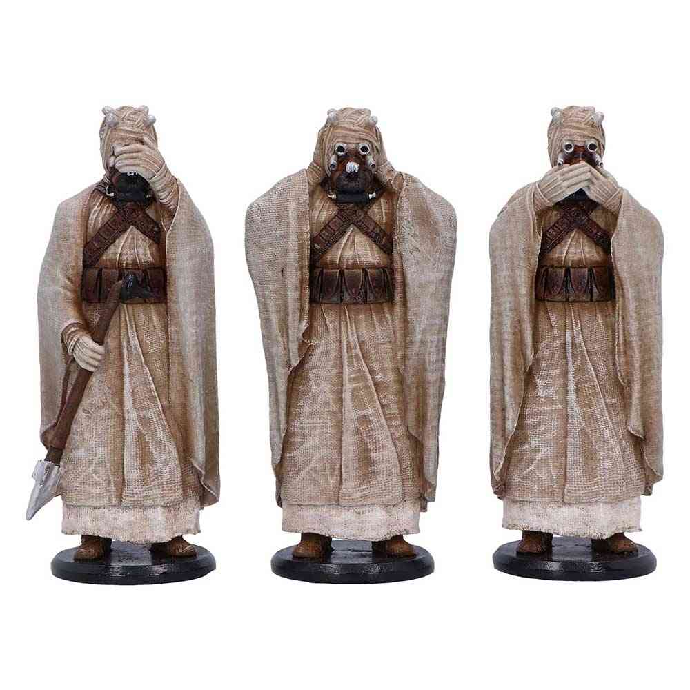 Nemesis Now Star Wars - Three Wise Tusken Raiders Dekorative Figuren - Mehrfarben